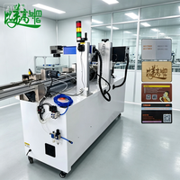Machine de marquage laser automatique à faible erreur, reconnaissance multi-codes GS1, marqueur laser pour cartes en plastique PVC