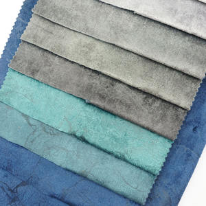 Nouvel arrivage de tissu d'ameublement en velours hollandais gaufré à la colle polyester doux et confortable pour la décoration intérieure de la maison - Product Image 3