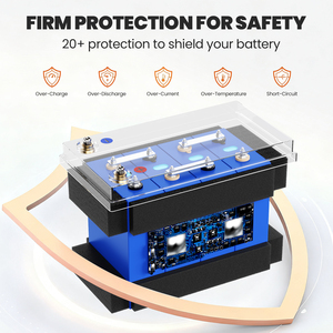 US 12,8 V 300ah 280A Cell 200A BMS Batería <span class=keywords><strong>de</strong></span> litio <span class=keywords><strong>de</strong></span> hierro para cortacésped eléctrico Esparcidor <span class=keywords><strong>de</strong></span> semillas <span class=keywords><strong>Desbrozadora</strong></span> - Product Image 3