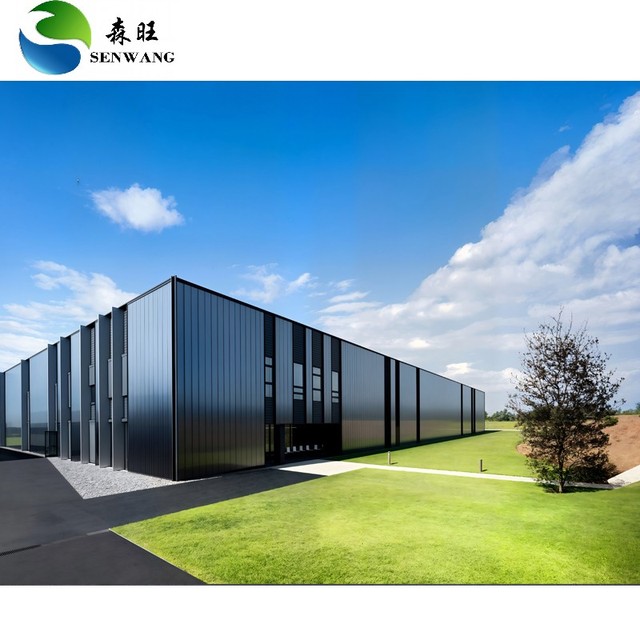 Simple Structure Light Steel Workshop Low Cost Prefab Metal Plant For Hardware Small Parts Processing Factories
