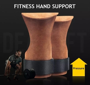 Tạ phòng tập thể dục Trọng lượng nâng dây đeo cổ tay bọc ban nhạc Thể dục dụng cụ hỗ trợ cổ tay một kích thước phù hợp với tất cả các dây đeo cổ tay - Product Image 4