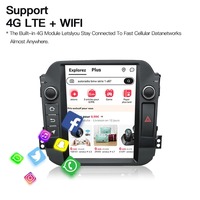 Radio Mobil Video Player Layar Vertikal 9,5 inci Android 13 untuk Kia Sportage 3 SL 2010-2017 2 Din WIFI 4G Carplay Auto GPS