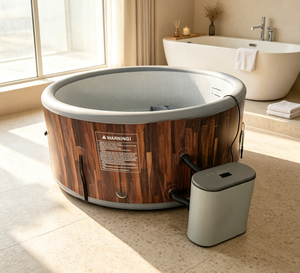 Jacuzzi portátil inflable para exteriores, piscina para jardín, bañera de hidromasaje para 6 personas, diseño moderno - Product Image 1