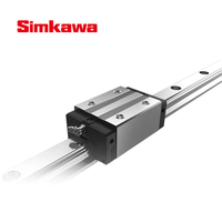 Rail de guidage linéaire en acier allié à haute teneur en carbone de série SIMKAWA LMGQ, robuste, à faible friction et avec bloc de roulement pour machine de fraisage