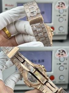 Reloj de Alta Gama con Incrustaciones de Diamantes, Movimiento de Cuerda Automática, Reloj Mecánico para Hombre y Mujer - Product Image 6