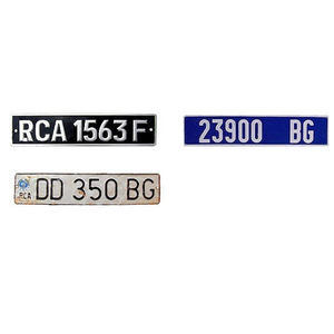 <span class=keywords><strong>Plaque</strong></span> <span class=keywords><strong>d</strong></span>'<span class=keywords><strong>immatriculation</strong></span> vierge personnalisée par sublimation, directement de l'usine, pour <span class=keywords><strong>la</strong></span> République centrafricaine - Product Image 4