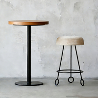 Tabourets de bar modernes en métal, vente en gros d'usine, chaises de bar hautes en tissu velours blanc rond pour la maison, le bar et l'hôtel
