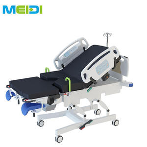 <span class=keywords><strong>Table</strong></span> d'opération électrique intégrée <span class=keywords><strong>de</strong></span> luxe LDR, <span class=keywords><strong>lit</strong></span> chirurgical <span class=keywords><strong>pour</strong></span> examen gynécologique, accouchement obstétrical amélioré - Product Image 3