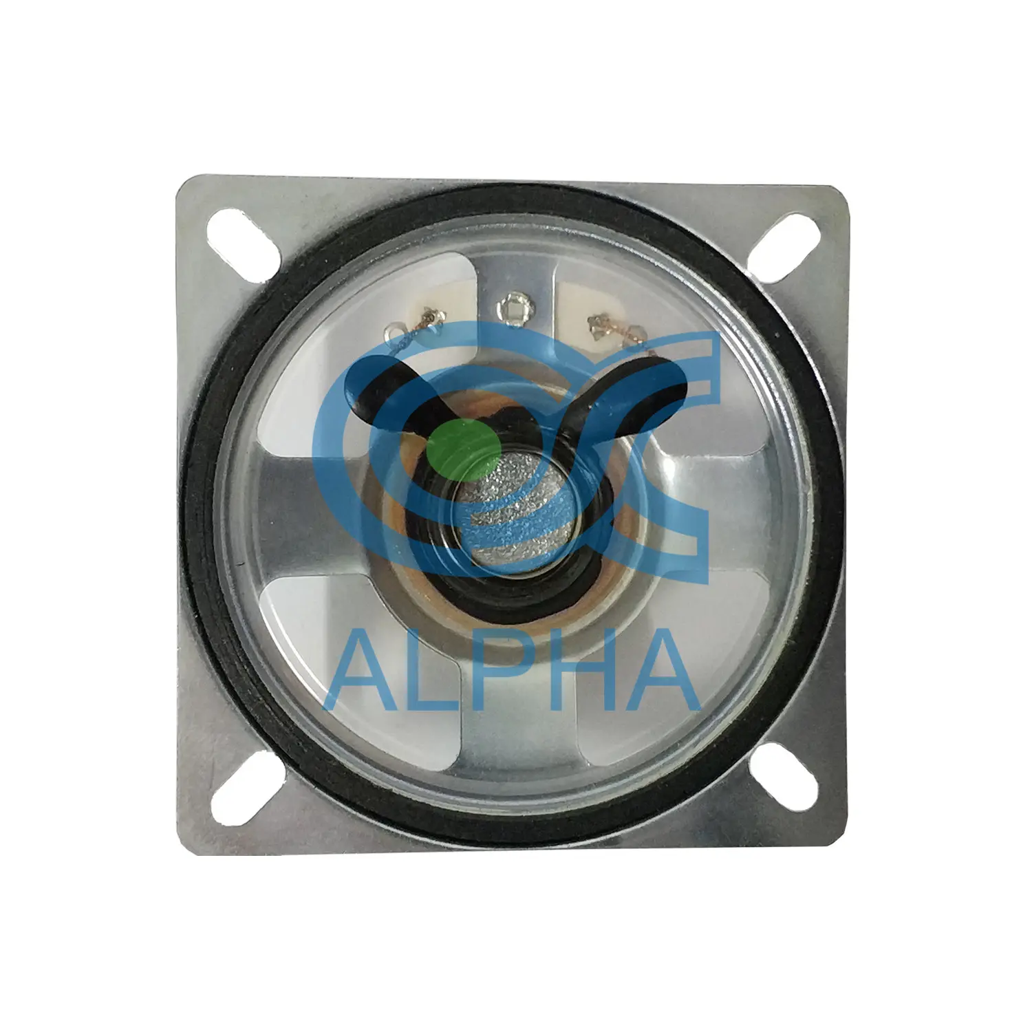 Altoparlante impermeabile da 2.5 pollici telaio quadrato cono Mylar rotondo 8 ohm allarme tweeter sirena altoparlante a tromba d'aria per cucina galleggiante