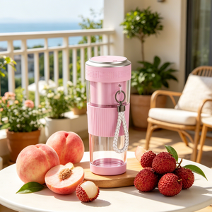 Licuadora portátil personal de 500 ml, precio de fábrica, licuadora portátil de 18000 RPM, recargable por USB con batería para exteriores - Product Image 1