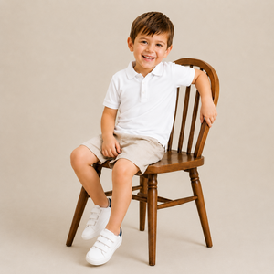 Ensemble de vêtements décontractés d'été pour garçons, chemise polo et short, style européen et américain, vêtements pour enfants, ensemble assorti pour garçons - Product Image 2