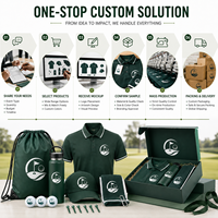 Regalos Promocionales Personalizados para el Día del Golf Femenino con Chaqueta Polo, Bolso Tote, Gorra, Visera, Botella, Vaso, Toalla, Guante, Pelotas y Empaque de Regalo