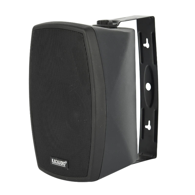 JBHKJ 208C 6.5-inch Woofer Wired Wall Mount Public Address Speaker 40W Two-way Audio Crossover 8 Impedance for Commercial