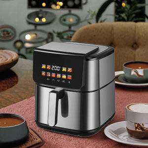 Цифровая аэрофритюрница с цветным экраном, большой объем 8л, 8.5л, 9.5л, 10л, из нержавеющей стали, умная, многофункциональная, для дома и семьи - Product Image 5