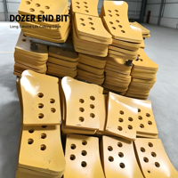Embout de lame de bulldozer 5J-8767 5J-8768 3G8315 3G8316 pour Caterpillar CAT D7R D7H – Pièces de rechange pour coupe-coins latéraux de lame de bulldozer