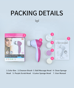 5 en 1 multi-fonction beauté machine <span class=keywords><strong>visage</strong></span> <span class=keywords><strong>brosse</strong></span> nettoyant <span class=keywords><strong>visage</strong></span> nettoyage <span class=keywords><strong>brosse</strong></span> <span class=keywords><strong>anti</strong></span>-âge SPA masseur - Product Image 5