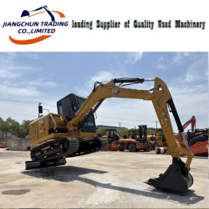 Mini-excavatrice Caterpillar 306E2 avec un système hydraulique puissant pour les travaux de tranchée, les travaux d'assainissement et les travaux municipaux - Product Image 2