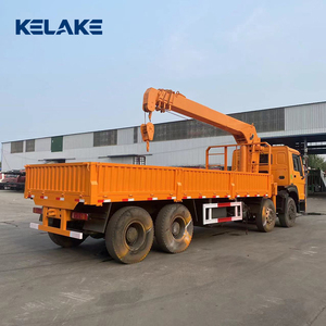 Camion de fret Sinotruk Howo 8x4 avec grue à flèche articulée de 12 tonnes, prix de gros chinois 2023 - Product Image 6