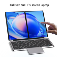 Laptop layar sentuh 2 dalam 1, Laptop layar ganda 10.5 inci Intel Core I3-1215U kelas Studio UHD grafis Bisnis