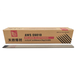 <span class=keywords><strong>Électrode</strong></span> de soudage en <span class=keywords><strong>acier</strong></span> au carbone OEM ODM AWS E6010 à enroulement vertical en cellulose - Product Image 2