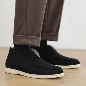 New Men's Casual Shoes Oxford Lace-up Soft-soled Japanese Retro Breathable Board Shoes <b>Matte</b> Trendy Shoes 8301 - Product Image 5