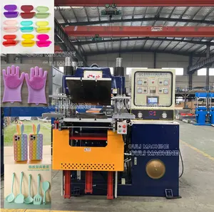 PVC Rubber Hydraulic Curing Press Wristband Making Machine, Silicone product heat press making product machinery