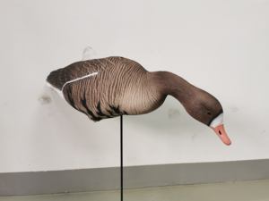 Señuelos de caza de ganso de nieve <span class=keywords><strong>canadiense</strong></span> flotante de espuma gris de ganso salvaje con frente blanco manchado de plástico corrugado EVA - Product Image 5