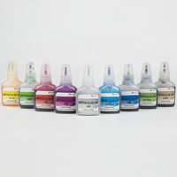 Ensemble d'encre liquide à base d'eau de qualité artiste OEM en bouteille pour l'écriture et le scrapbooking