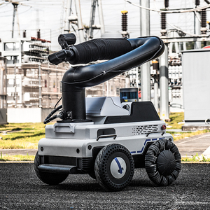 <span class=keywords><strong>MP01</strong></span> ngoài trời điều hướng thông minh xe không người lái 4WD Giao hàng an ninh tuần tra kiểm tra khung gầm Robot - Product Image 1