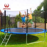 Stand mobile pour foire, grand trampoline extérieur commercial pour parcs d'attractions et carnavals