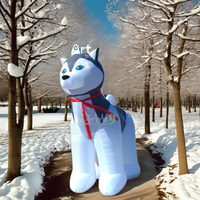 Grand modèle de chien gonflable | Publicité extérieure et décoration d'événement
