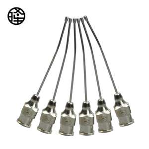 <span class=keywords><strong>Tube</strong></span> gastrique en forme de coude en acier inoxydable 21G pour les expériences sur les animaux de laboratoire - Product Image 1