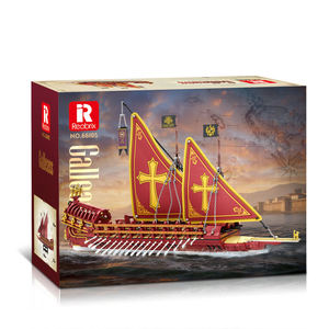 Reobrix 66105 Velero Flying Dutchman, Bloques de Construcción, Modelo de Juguete de Construcción, Plástico ABS Compatible con - Product Image 3