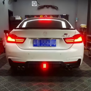 MP loại chiếu sáng phía sau Bumper Lip với hai mặt kép ổ cắm cơ thể Kit cho <span class=keywords><strong>BMW</strong></span> <span class=keywords><strong>4</strong></span> <span class=keywords><strong>Series</strong></span> F32 F33 F36 sợi carbon phía sau khuếch tán - Product Image 6