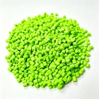 Masterbatch Vert Fluorescent Lumineux, Concentré de Couleur Plastique à Forte Teinte pour Injection et Extrusion de PP et PE