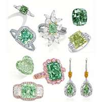Diamante Sintético de Laboratorio con Claridad VSVVS de 1 Quilate, Color Verde Intenso, Certificado por IGI, Corte Excelente, Diamante Suelto para Joyería