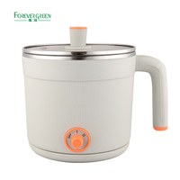 Pot électrique portable personnalisé de 1,5 L Pot chauffant pour cuisinière électrique multifonction pour auberge