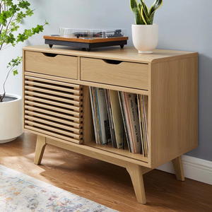 Bien <strong>Record</strong> <strong>Player</strong> <strong>Stand</strong> Turntable Console Table with <strong>Record</strong> Storage <strong>TV</strong> Cabinet