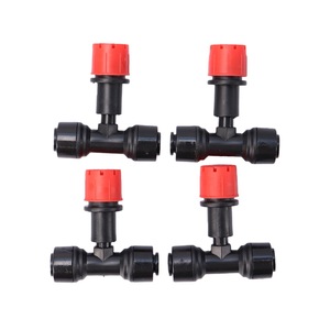 Bewässerungs-Schnellanschluss-Dreiwege-Achtloch-Tropfer Yongquan Garten-Zerstäubungsgerät Automatische Blumenbewässerung Garten-Tropfsystem - Product Image 1