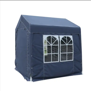 Tente de camping portable camouflage pas chère, vente directe d'usine, avec <span class=keywords><strong>moustiquaire</strong></span> latérale imprimée, <span class=keywords><strong>toile</strong></span> Oxford 300D, structure en acier - Product Image 4