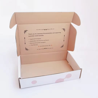 Reusable Corrugated Cardboard Rigid Box Packaging Recyclable & Customizable Size