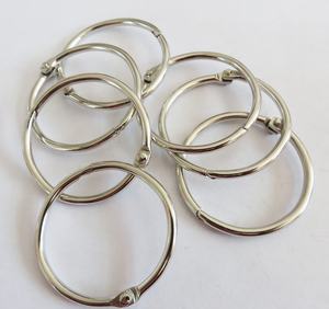 Anneaux de reliure de carnet de notes à feuilles mobiles de 2 pouces Anneaux de reliure en métal nickelé - Product Image 4