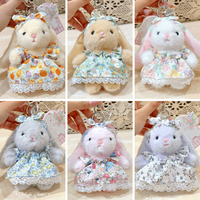 Vente en gros usine de porte-clés personnalisés en peluche style Jellys Plush Catts, breloques de personnage animal en peluche et pendentifs pour la décoration de sacs à dos