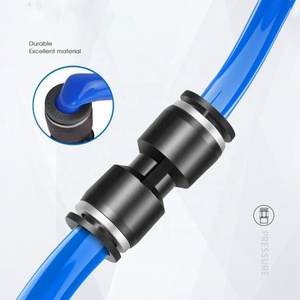 HOFUJNG Pneumatic Parts <b>Quick</b> Fittings PU Union Straight One Touch Air <b>Connector</b> Pneumatic Fitting Pneumatic <b>Connector</b> - Product Image 2