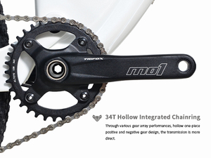 Bicicleta de Montaña para Adultos de Fibra de Carbono con <span class=keywords><strong>Cassette</strong></span> de 11-50T, Suspensión de 140 mm y Manillar Integrado - Product Image 3
