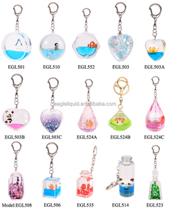 Promotion Gifts <strong>Custom</strong> Glitter Keyring Tourist Aquarium Souvenir Gifts Key Holder 3D <strong>Custom</strong> <strong>Floating</strong> <strong>Keychain</strong> - Product Image 3