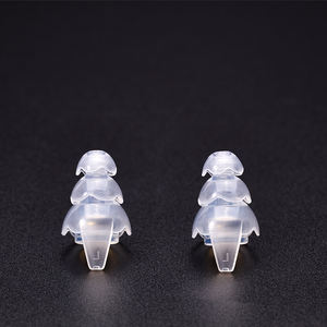 سدادة أذن سيليكون غير سامة مضادة للحساسية, سدادة أذن من السيليكون غير سامة مضادة للحساسية ، سدادة أذن مزودة بمرشح لإلغاء الضوضاء - Product Image 4