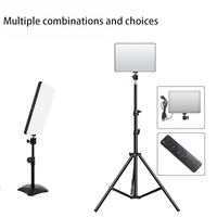 Portable 50W activités de plein air réglable beauté lumière de remplissage panneau de grande surface rgb lumière de remplissage Studio utiliser une lumière de remplissage mobile