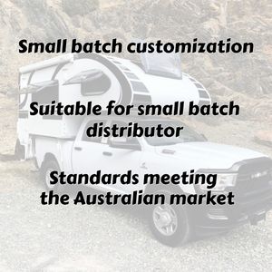 4x4 en aluminium pick up hors route camionnette camping-car Chine glisser sur camion camping-car pour camionnette camping-car - Product Image 2