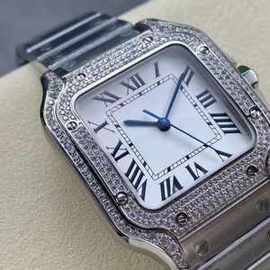 Montre de luxe pour homme, version originale de haute qualité, marque haut de gamme, vintage, calendrier, date, étanche, avec logo et cadran numérique - Product Image 2